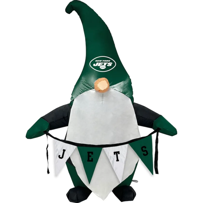 Holiday Items|Holiday Decorations^New York Jets Pegasus Inflatable Gnome