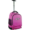 Travel|School Supplies^New York Jets Pink 19'' Premium Wheeled Backpack