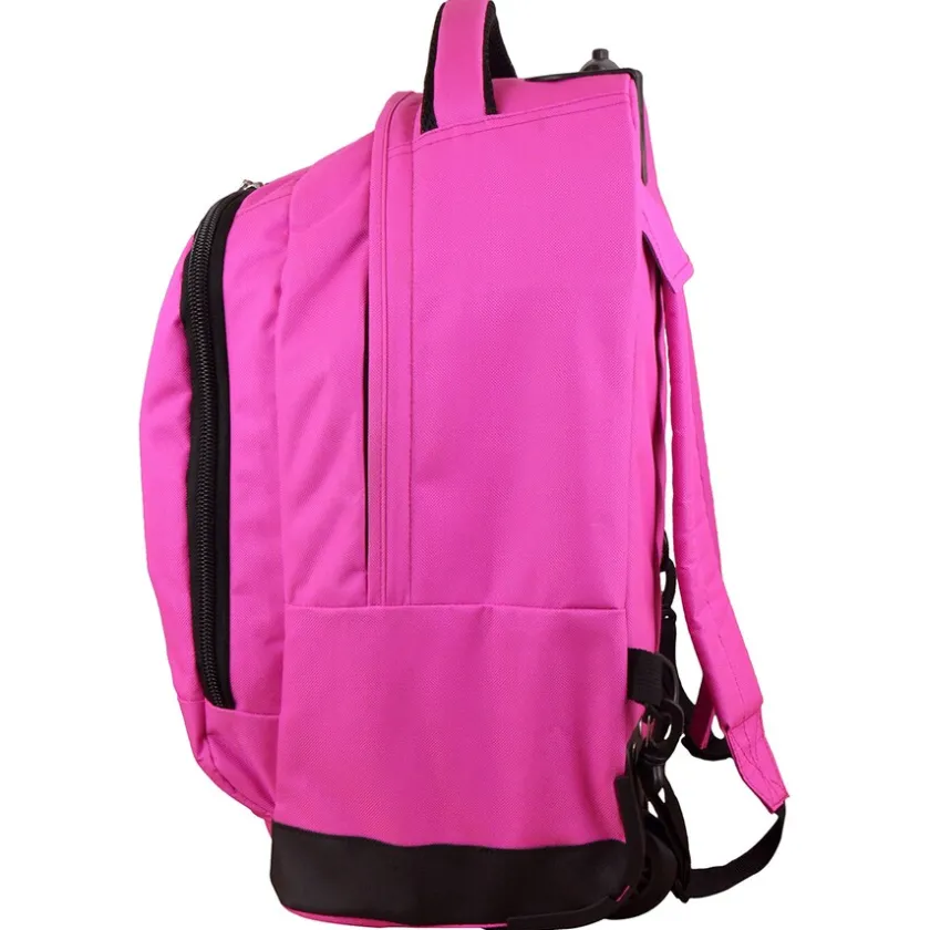 Travel|School Supplies^New York Jets Pink 19'' Premium Wheeled Backpack