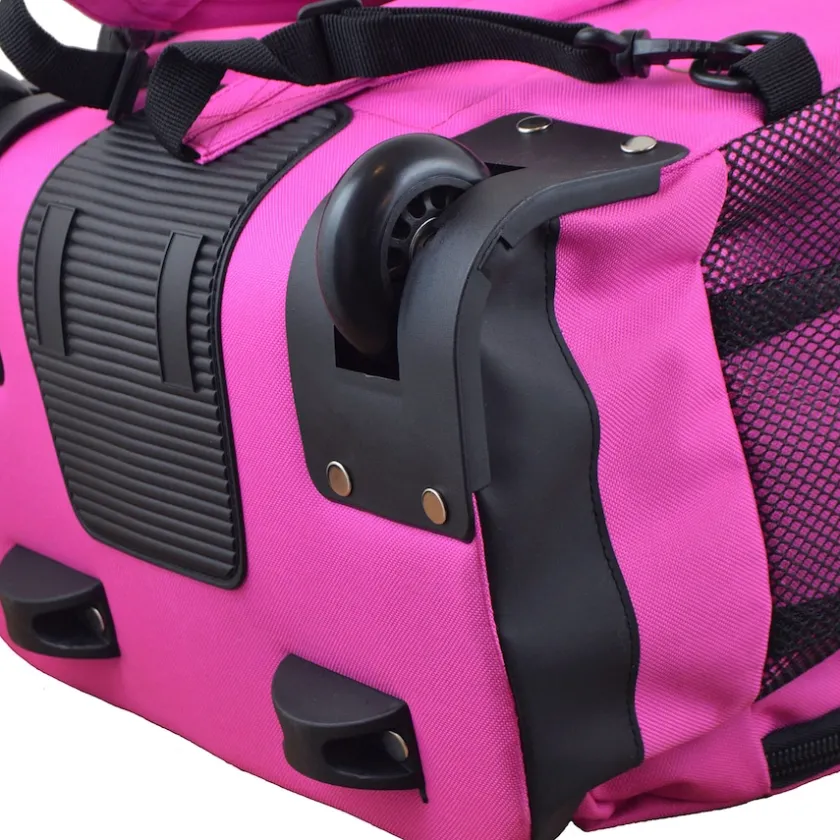 Travel|School Supplies^New York Jets Pink 19'' Premium Wheeled Backpack