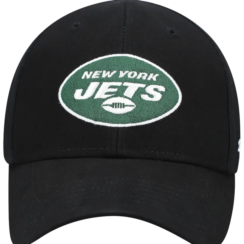 Hats|Kids^New York Jets Preschool '47 Black Basic Team MVP Adjustable Hat