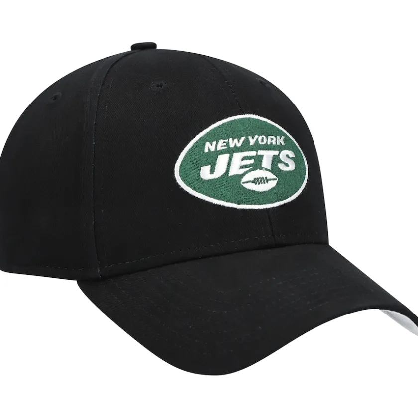 Hats|Kids^New York Jets Preschool '47 Black Basic Team MVP Adjustable Hat