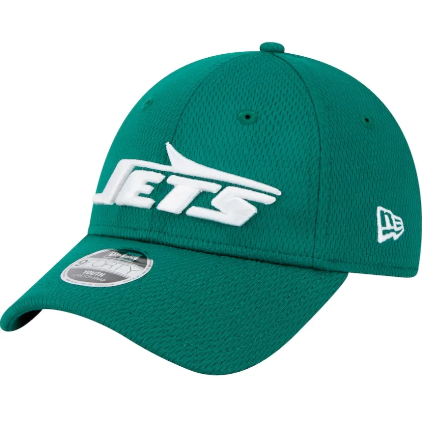 Hats|Kids^New York Jets Preschool New Era Green Main 9FORTY Adjustable Hat