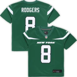 Jerseys|Kids^New York Jets Preschool Nike Aaron Rodgers Gotham Green Game Jersey