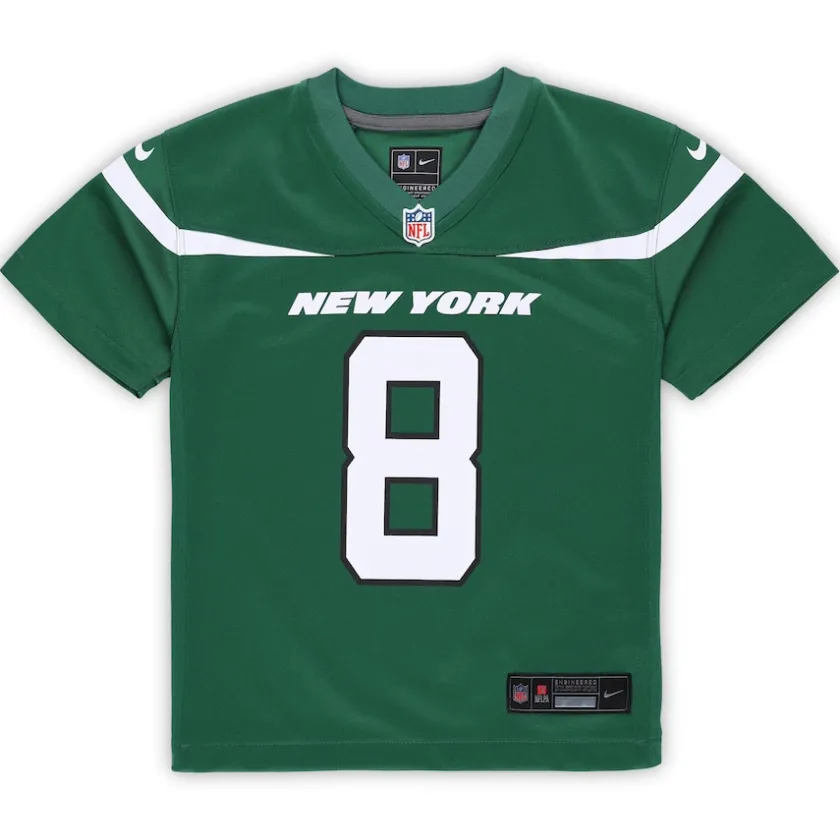 Jerseys|Kids^New York Jets Preschool Nike Aaron Rodgers Gotham Green Game Jersey