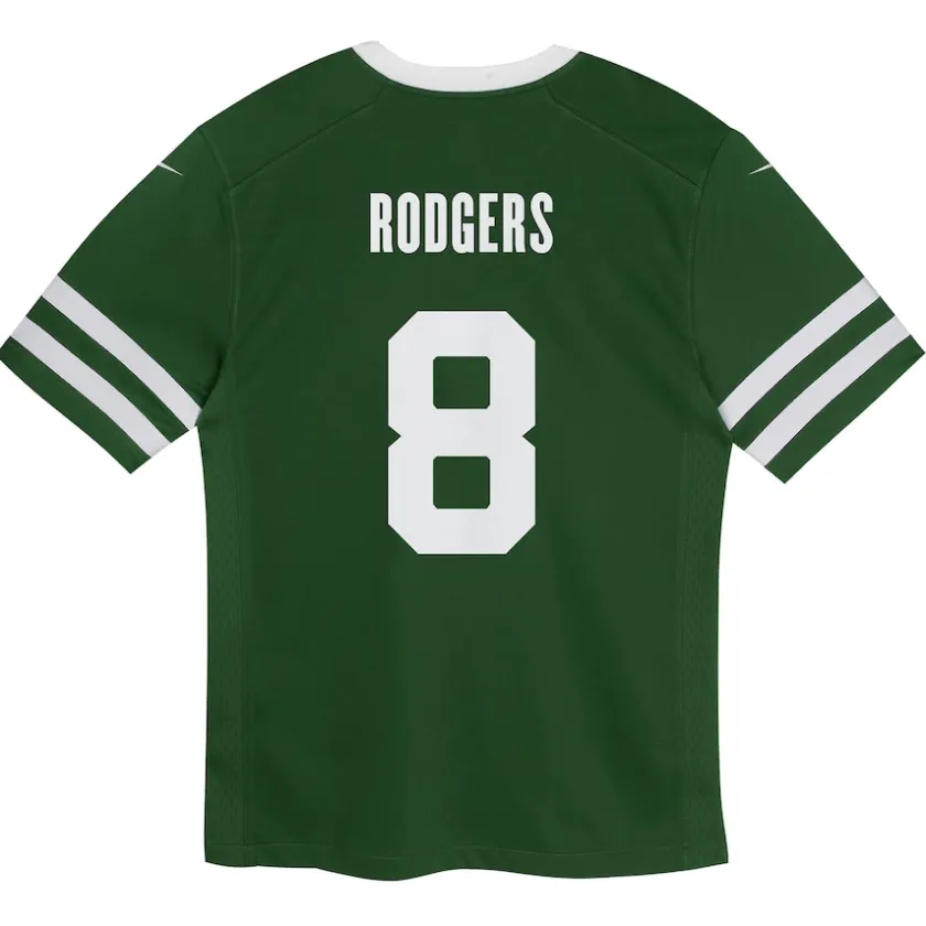Jerseys|Kids^New York Jets Preschool Nike Aaron Rodgers Legacy Green Game Jersey