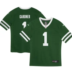 Jerseys|Kids^New York Jets Preschool Nike Ahmad Sauce Gardner Legacy Green Game Jersey