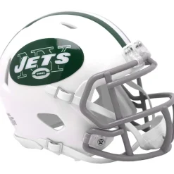 Helmets|Helmets^New York Jets Riddell 2024 On-Field Classic Alternate Speed Mini Helmet