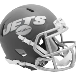 Helmets|Helmets^New York Jets Riddell 2024 Slate Alternate Speed Mini Helmet