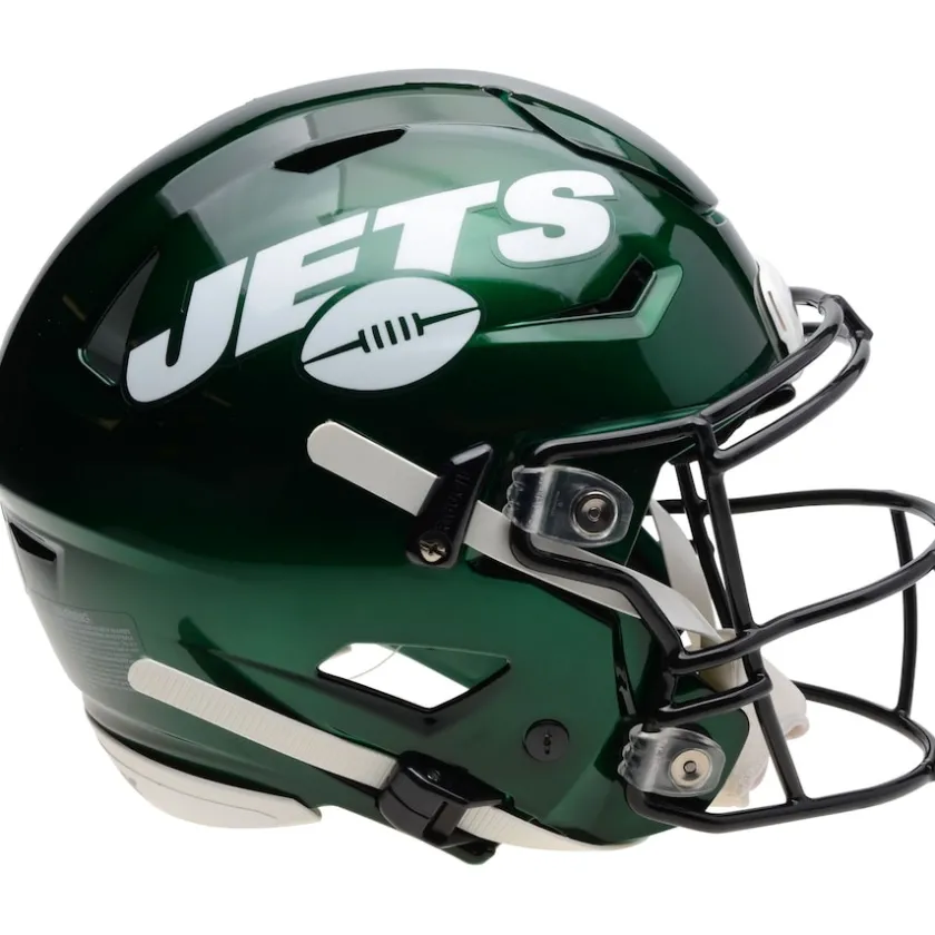 Helmets|Helmets^New York Jets Riddell Revolution Speed Flex Authentic Football Helmet