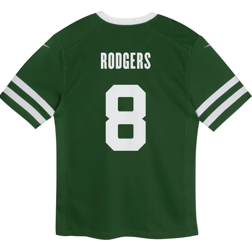 Jerseys|Kids^New York Jets Toddler Nike Aaron Rodgers Legacy Green Game Jersey