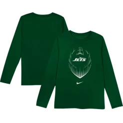 T-Shirts|Kids^New York Jets Toddler Nike Green Legend Icon Long Sleeve T-Shirt