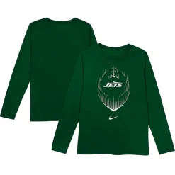 T-Shirts|Kids^New York Jets Toddler Nike Green Legend Icon Long Sleeve T-Shirt