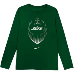 T-Shirts|Kids^New York Jets Toddler Nike Green Legend Icon Long Sleeve T-Shirt