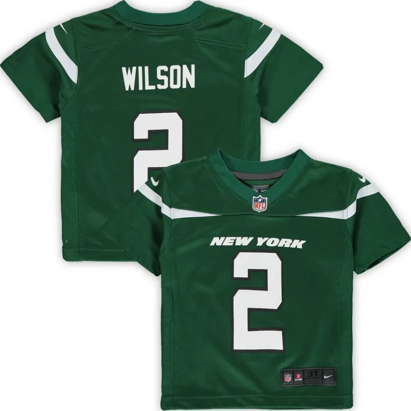 Jerseys|Kids^New York Jets Toddler Nike Zach Wilson Green Game Jersey