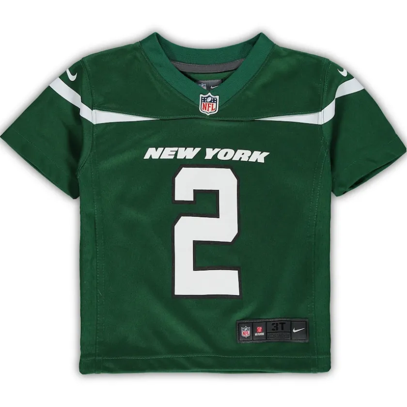 Jerseys|Kids^New York Jets Toddler Nike Zach Wilson Green Game Jersey
