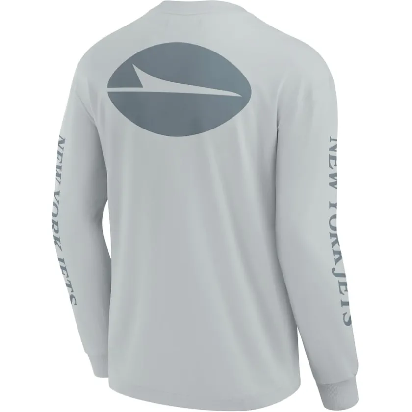 T-Shirts|Men^New York Jets Unisex Fanatics Gray Elements Strive Long Sleeve T-Shirt