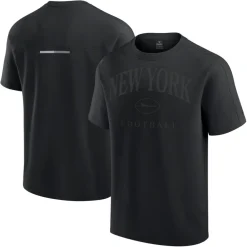 T-Shirts|Women^New York Jets Unisex Fanatics Black Elements Heavyweight Tri-Blend T-Shirt