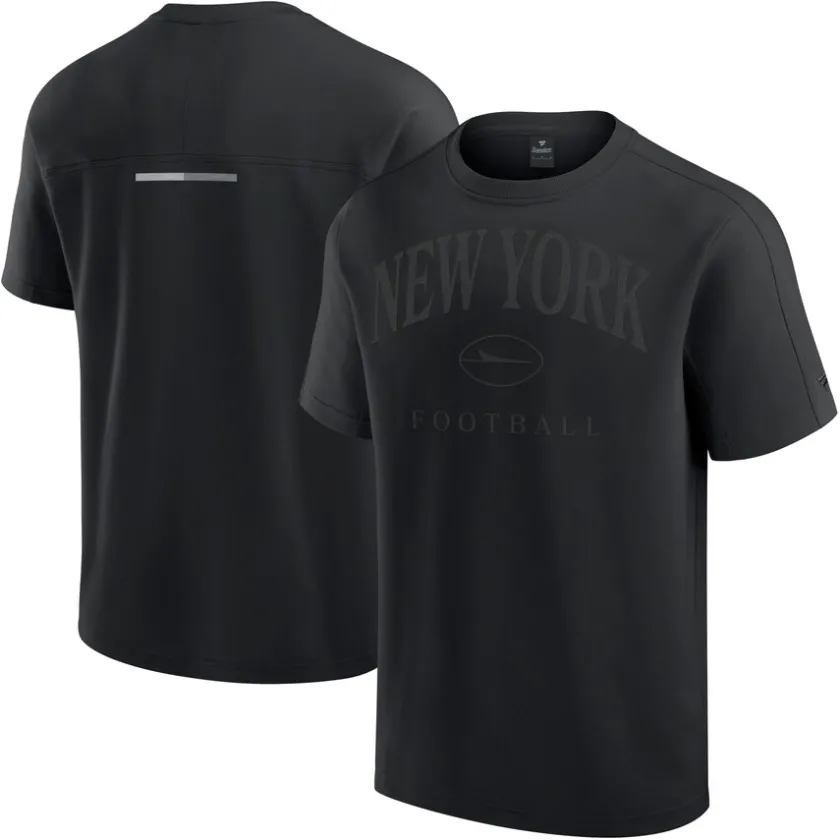 T-Shirts|Women^New York Jets Unisex Fanatics Black Elements Heavyweight Tri-Blend T-Shirt