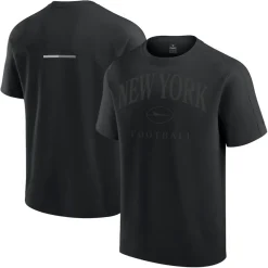 T-Shirts|Women^New York Jets Unisex Fanatics Black Elements Heavyweight Tri-Blend T-Shirt