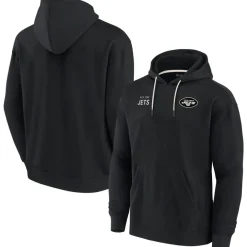 Sweatshirts & Fleece|Women^New York Jets Unisex Fanatics Black Elements Super Soft Fleece Pullover Hoodie