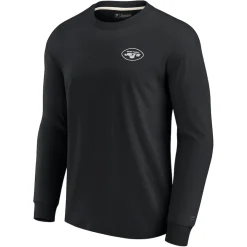T-Shirts|Men^New York Jets Unisex Fanatics Black Elements Super Soft Long Sleeve T-Shirt