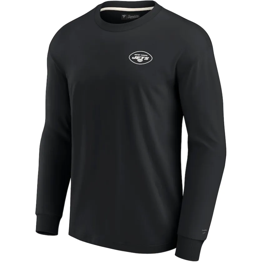 T-Shirts|Men^New York Jets Unisex Fanatics Black Elements Super Soft Long Sleeve T-Shirt