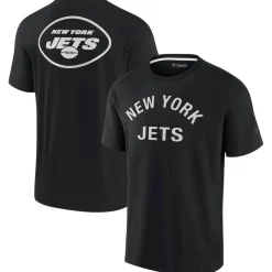 T-Shirts|Women^New York Jets Unisex Fanatics Black Elements Super Soft Short Sleeve T-Shirt