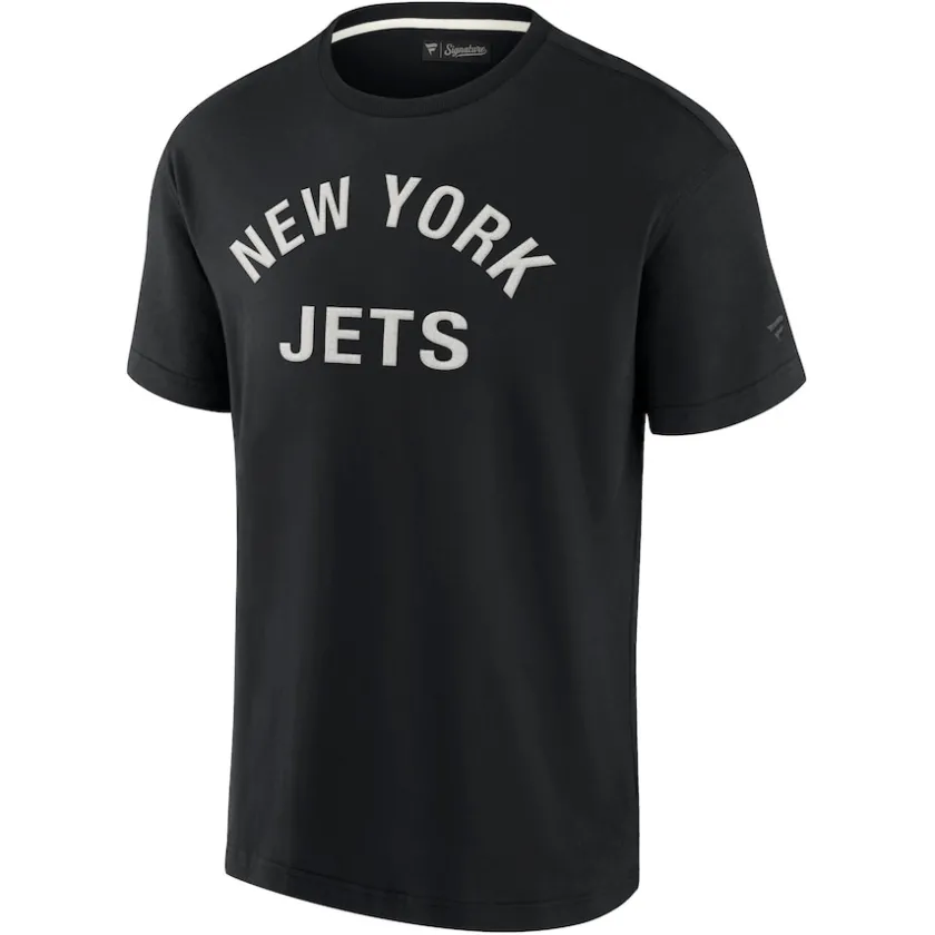 T-Shirts|Women^New York Jets Unisex Fanatics Black Elements Super Soft Short Sleeve T-Shirt