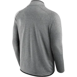 Jackets|Sweatshirts & Fleece^New York Jets Unisex Fanatics Charcoal Front Office Performance Primary Quarter-Zip Jacket