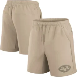 Shorts & Pants|Shorts & Pants^New York Jets Unisex Fanatics Khaki Elements Super Soft Fleece Shorts