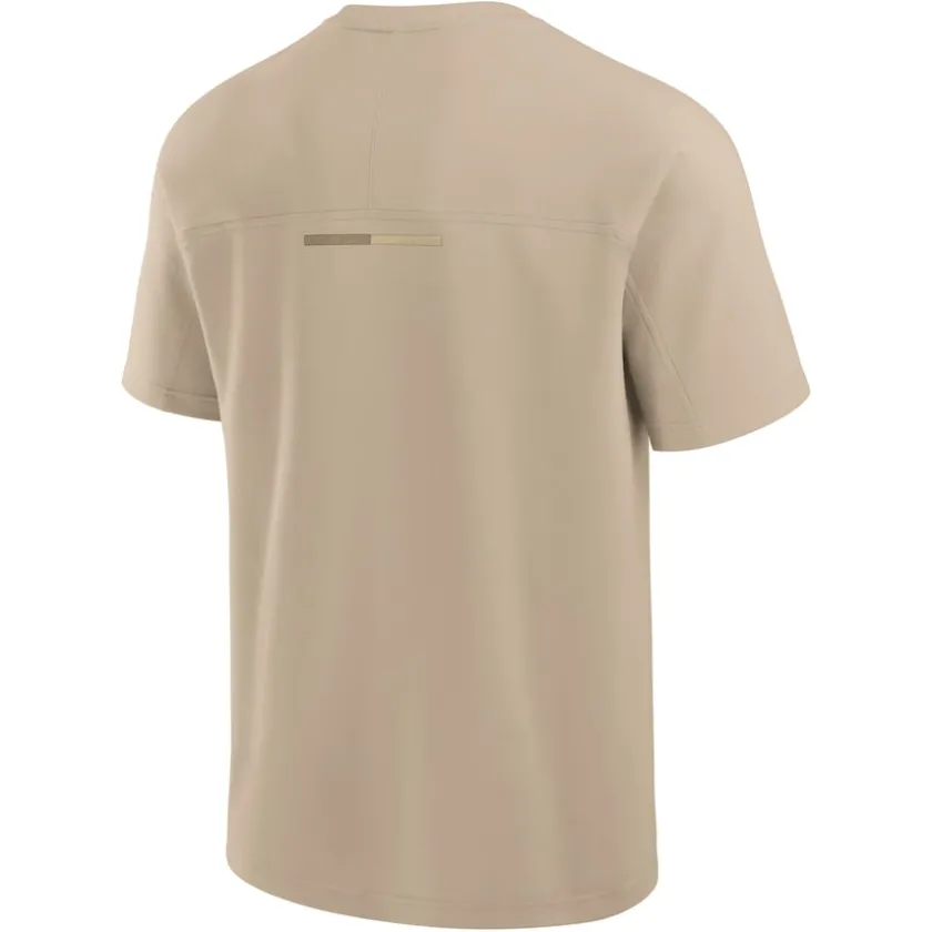 T-Shirts|Women^New York Jets Unisex Fanatics Khaki Elements Heavyweight Tri-Blend T-Shirt