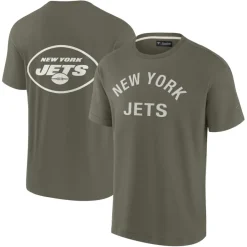 T-Shirts|Men^New York Jets Unisex Fanatics Olive Elements Super Soft Short Sleeve T-Shirt