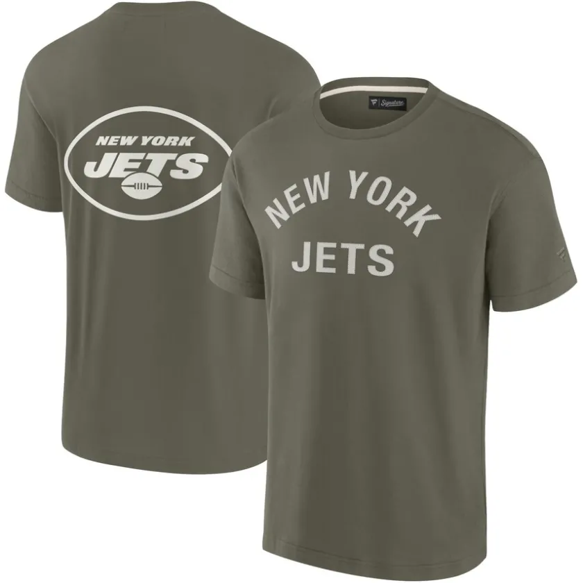 T-Shirts|Men^New York Jets Unisex Fanatics Olive Elements Super Soft Short Sleeve T-Shirt