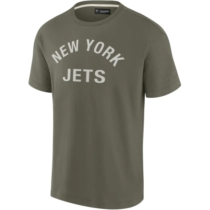T-Shirts|Men^New York Jets Unisex Fanatics Olive Elements Super Soft Short Sleeve T-Shirt