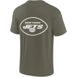 T-Shirts|Men^New York Jets Unisex Fanatics Olive Elements Super Soft Short Sleeve T-Shirt