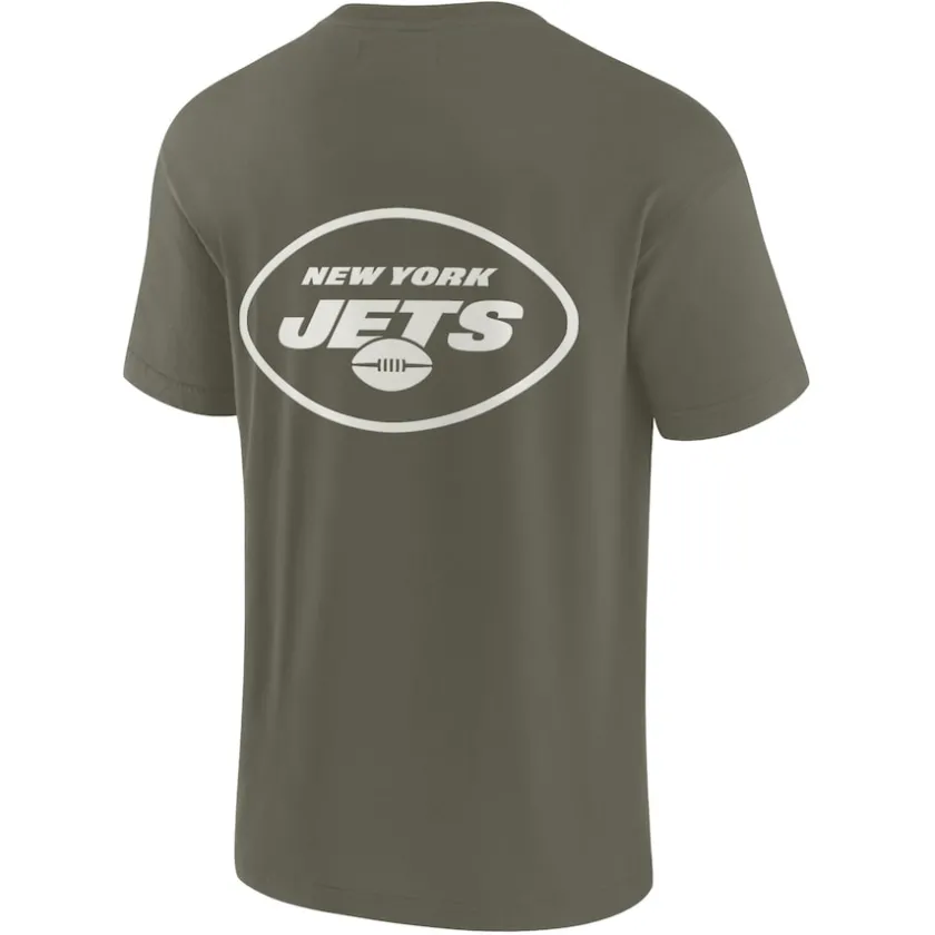 T-Shirts|Men^New York Jets Unisex Fanatics Olive Elements Super Soft Short Sleeve T-Shirt
