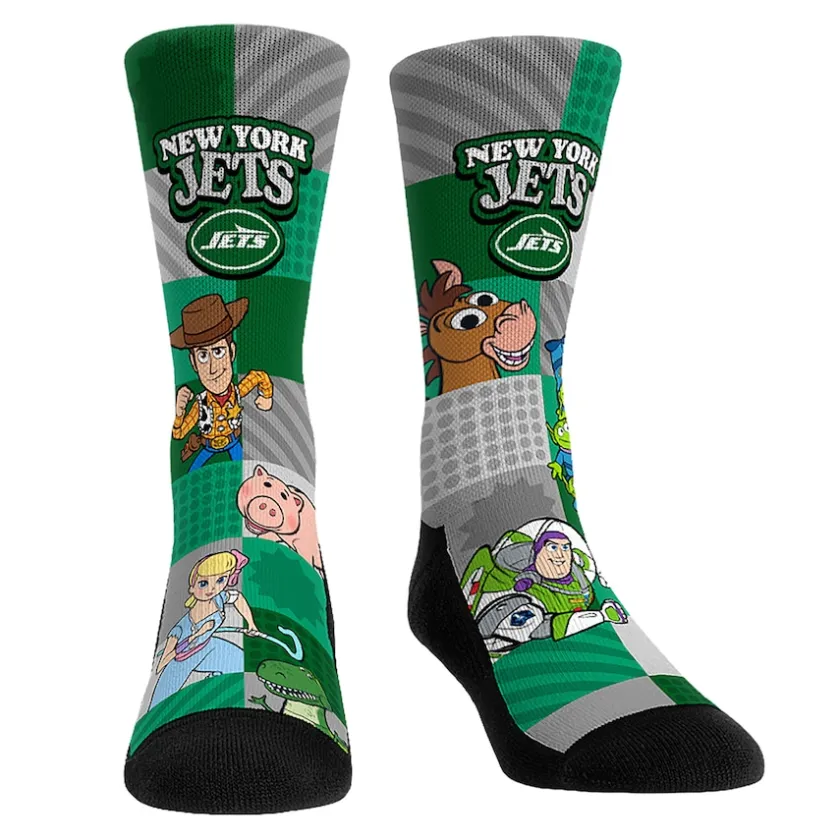Shoes & Socks|Shoes & Socks^New York Jets Unisex Rock Em Socks Toy Story 3-Pack Crew Socks
