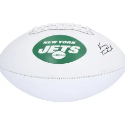 Autographed Items|Footballs^New York Jets Vinny Testaverde Autographed Franklin White Panel Football