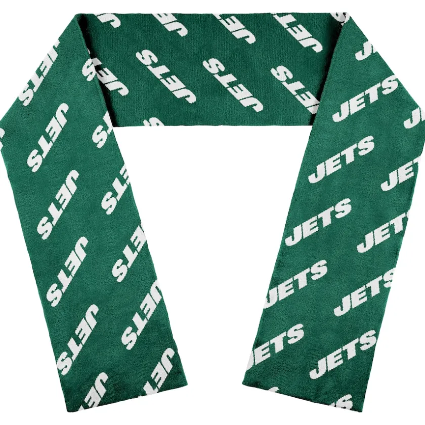 Accessories|Gloves & Scarves^New York Jets WEAR By Erin Andrews Team Wordmark Scarf