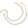 Accessories|Jewelry^New York Jets WEAR By Erin Andrews X Baublebar Gold Linear Bracelet Set