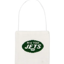 Toys & Games|Toys & Outdoor Games^New York Jets White Team Pride Cross Stitch Craft Kit