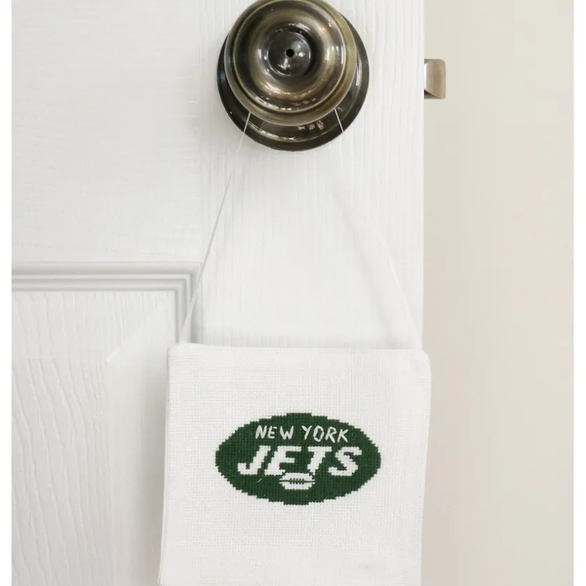 Toys & Games|Toys & Outdoor Games^New York Jets White Team Pride Cross Stitch Craft Kit