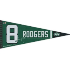 Wall Art^New York Jets WinCraft Aaron Rodgers 12" X 30" Premium Pennant
