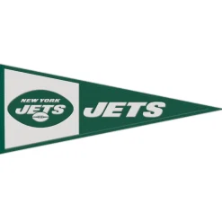 Wall Art^New York Jets WinCraft 13" X 32" Wool Primary Logo Pennant