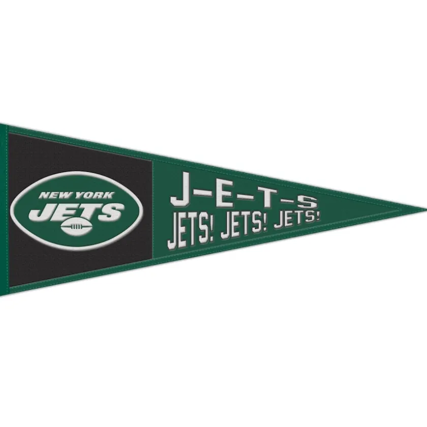 Wall Art^New York Jets WinCraft 13" X 32" Slogan Pennant