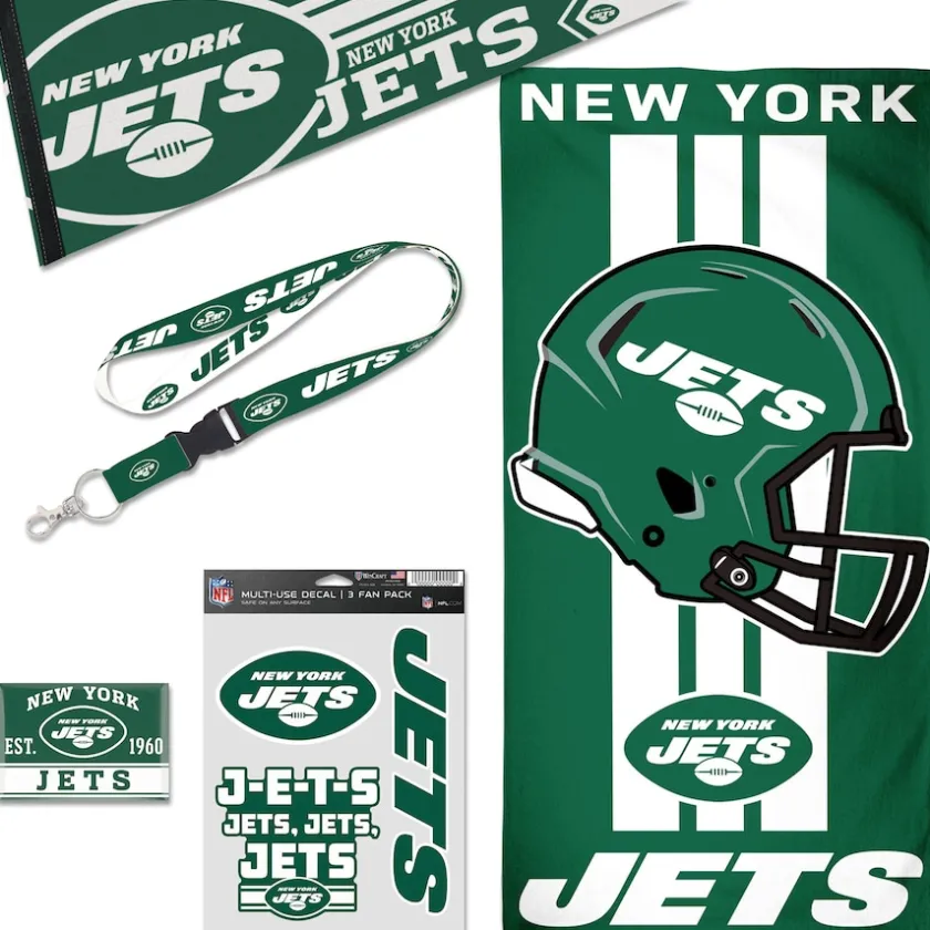 Game Room^New York Jets WinCraft House Fan Accessories Pack