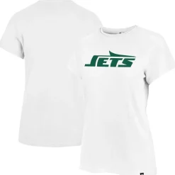 T-Shirts|Women^New York Jets Women's '47 White Premier Frankie T-Shirt