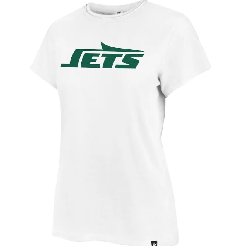 T-Shirts|Women^New York Jets Women's '47 White Premier Frankie T-Shirt
