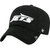 Hats|Women^New York Jets Women's '47 Black Miata Clean Up Adjustable Hat